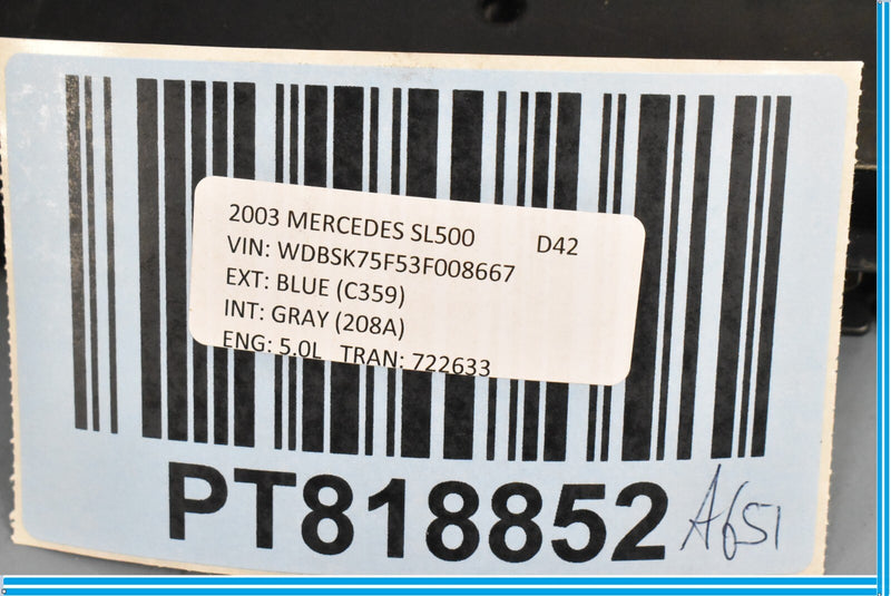 Load image into Gallery viewer, 00-06 Mercedes SL500 Telephone Bluetooth Voice Control Module A2208202185 Oem
