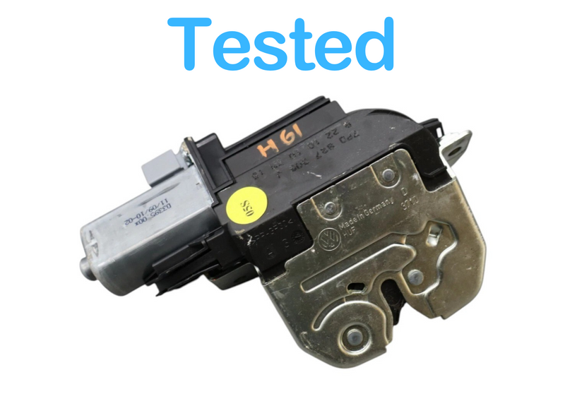 Load image into Gallery viewer, 11-17 Volkswagen Touareg Rear Trunk Lid Lock Latch Actuator 7P0827505J Oem
