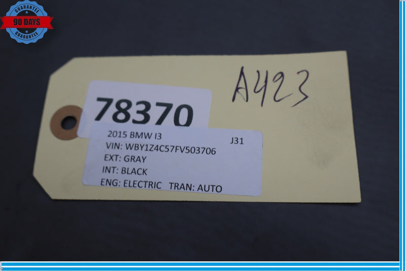 Load image into Gallery viewer, 14-21 BMW I01 i3 i3s Rear Left Driver Side Door Sill Plate Cover Panel Oem

