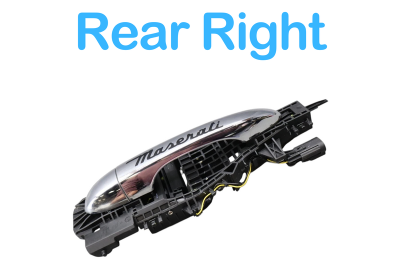 Load image into Gallery viewer, 14-21 Maserati Ghibli Rear Right Passenger Side Exterior Door Handle Oem
