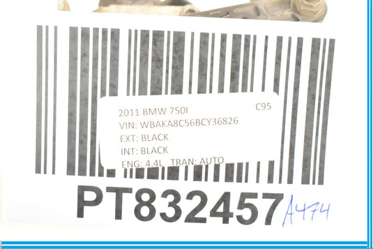 08-16 BMW 528i 535i 550i F10 Front Right Headlight Height Level Senor Oem