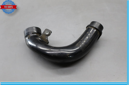 11-16 BMW 535i GT xDrive Lower Intercooler Air Hose Pipe Tube Black Oem