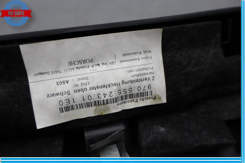 Load image into Gallery viewer, 10-13 Porsche Panamera Tailgate Liftgate Upper Trim Cover Panel Oem
