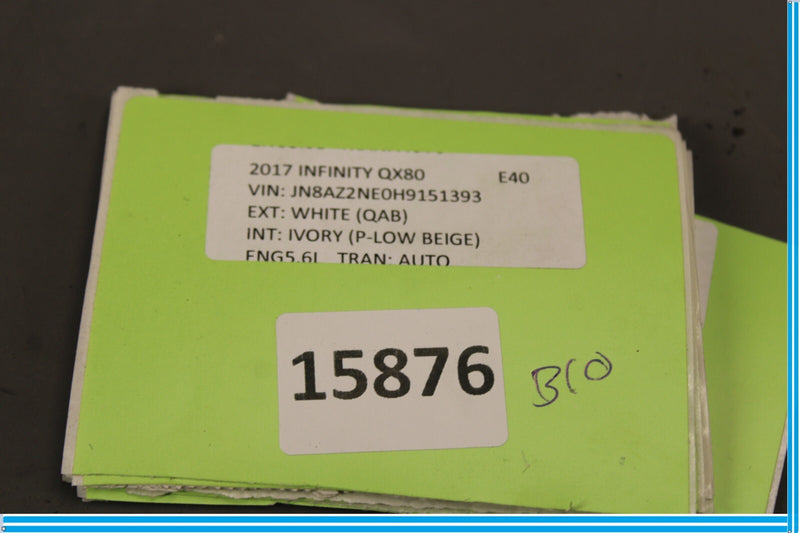 Load image into Gallery viewer, 11-17 Infiniti QX56 QX80 Infiniti QX56 QX80 Rear Roof Dome Reading Light Oem
