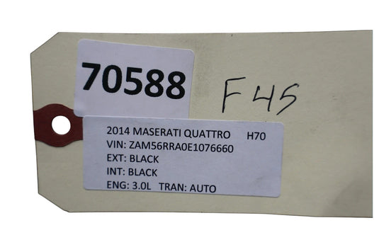 14-17 Maserati Ghibli Quattroporte M157 M156 Body Control Module BCM ECM Oem