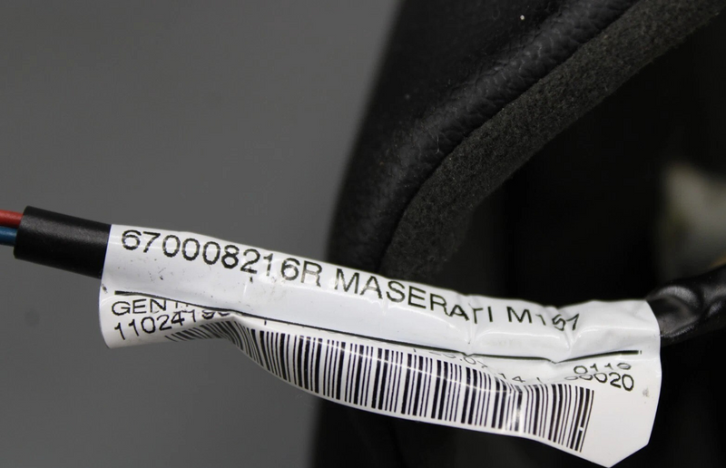 Load image into Gallery viewer, 14-17 Maserati Ghibli Front Left Driver Side Top Upper Seat Cushion Black Oem
