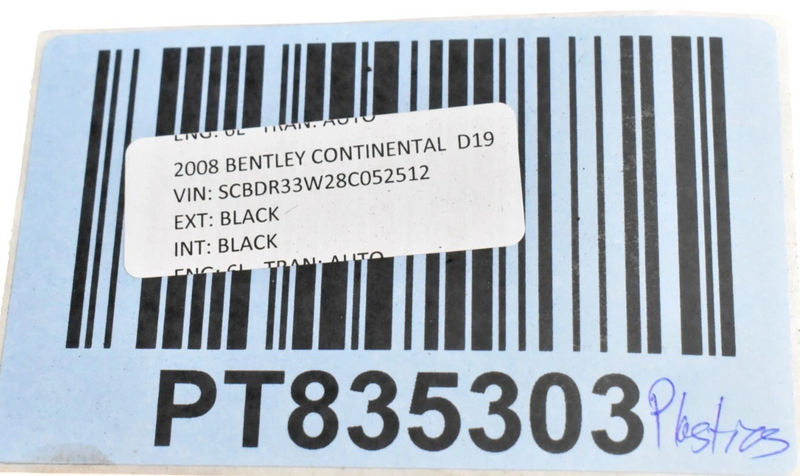 Load image into Gallery viewer, 07-11 Bentley Continental GTC Rear Left Side Inside Trunk Carpet Cover Panel Oem
