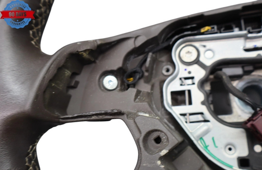 12-16 Mercedes X166 GL450 SLK350 Driver Steering Wheel W/ Paddle Shifters Oem