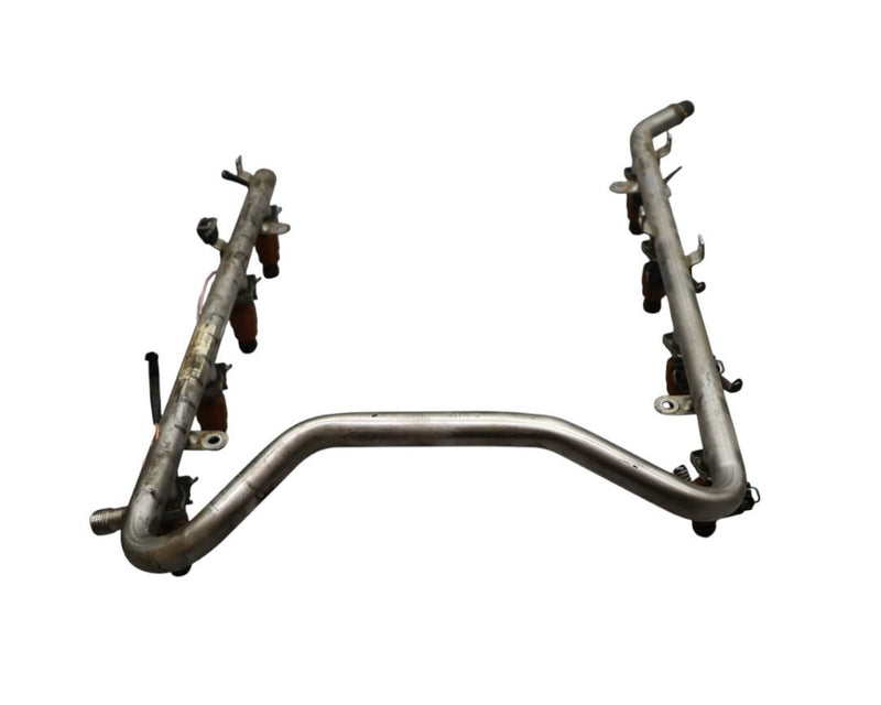 Load image into Gallery viewer, 00-06 Mercedes R230 SL500 CLK430 Fuel Injector Rail W/ Injectors 1130700095 Oem
