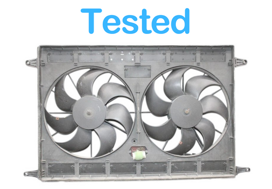 04-08 Maserati Quattroporte M139 Radiator Cooling Fan Motor Assembly 022760 Oem