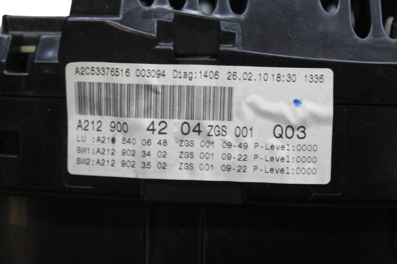 Load image into Gallery viewer, 10-16  Mercedes W212 E350 CLS550 Speedometer Instrument Cluster Gauge Oem
