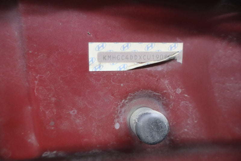 Load image into Gallery viewer, 09-14 Hyundai Genesis Front Engine Hood Bonnet Panel Assembly Red Oem
