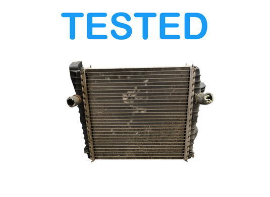 11-12 Porsche Cayenne 958 Right Side Auxiliary Water Cooler Coolant Radiator Oem