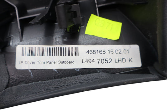 14-17 Land Range Rover Sport Left Driver Lower Dash Board Finish Trim Bezel Oem