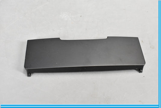 09-17 Audi A4 Wagon Rear Center Console Trim Blank Cover Panel Black Oem