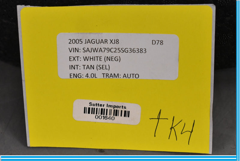 Load image into Gallery viewer, 04-07 Jaguar XJ8 XJR Air Suspension Tank Cover Reservoir Foam Oem
