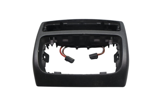 12-18 Audi A6 A7 Quattro Center Console Back Panel & Power Outlet Bezel Oem
