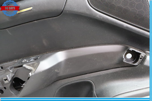 11-18 Porsche Cayenne Rear Left Driver Side Interior Door Panel Black Oem