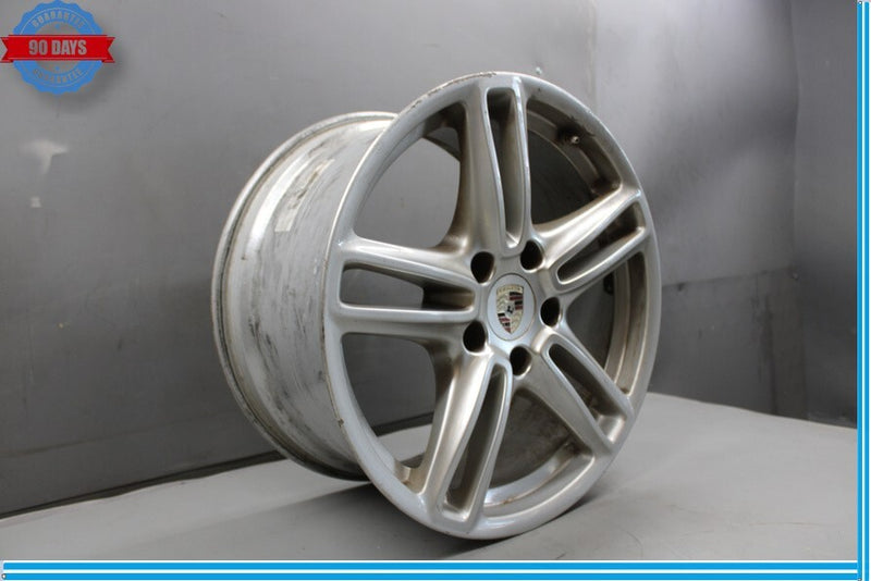 Load image into Gallery viewer, 10-16 Porsche Panamera 970 10 X 19 19" 5 Spoke Rear Wheel Rim Silver Oem
