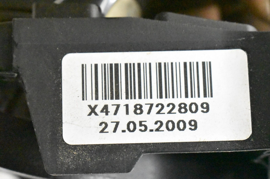 09-15 BMW 750i 750Li Rear Right Side Exterior Door Handle W/ Bracket Black Oem