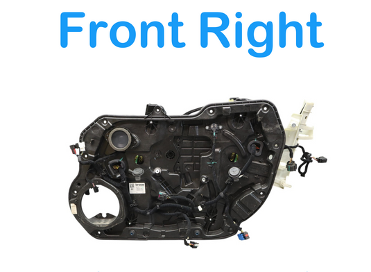 17-22 Alfa Romeo Giulia 952 Front Right Door Window Regulator W/ Carrier Oem