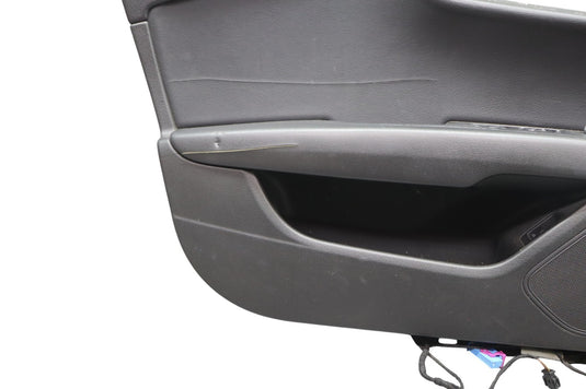 12-18 Audi A7 S7 Front Left Driver Side Interior Door Panel Trim Black Oem