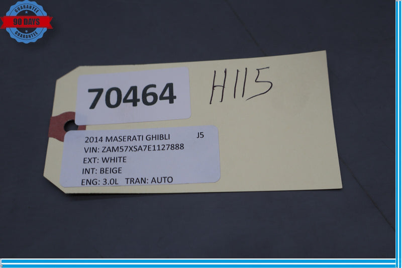 Load image into Gallery viewer, 14-21 Maserati Ghibli M157 Rear Right Passenger Side Exterior Door Handle Oem
