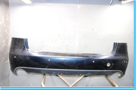 09-12 Audi A4 Rear Lower Bumper Cover Assembly W/ Parking Sensor Holes Oem