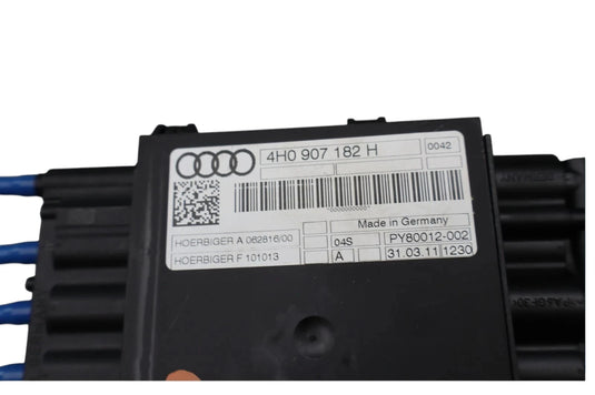 11-18 Audi A8 Quattro Front Left Seat Power Control Module Unit 4H0907182H OEM