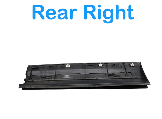 11-18 Porsche Cayenne 958 Rear Right Passenger Side Lower Door Molding Oem