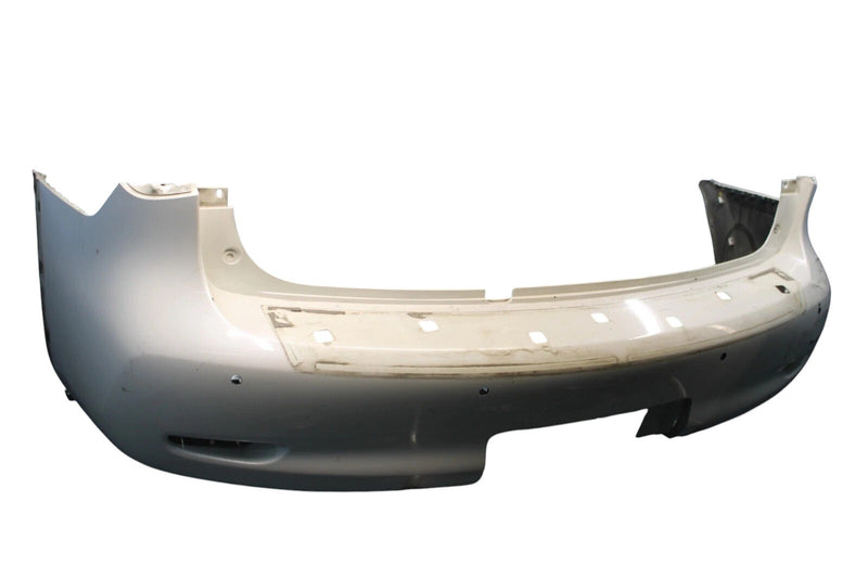 Load image into Gallery viewer, 15-17 Infiniti QX80 Rear Bumper Cover Assy W/ PDC Sensor Holes White (QAB) Oem
