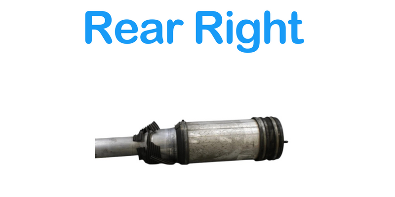 Load image into Gallery viewer, 00-06 Mercedes S350 S500 Rear Right Side Air Airmatic Shock Absorber Strut Oem
