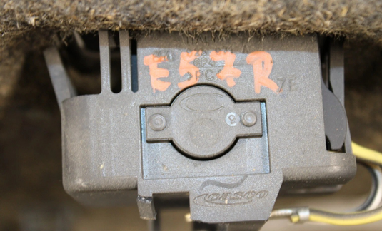 06-12 Bentley Continental Rear Right Side Trunk Panel Trim Cover 3W5867428N Oem