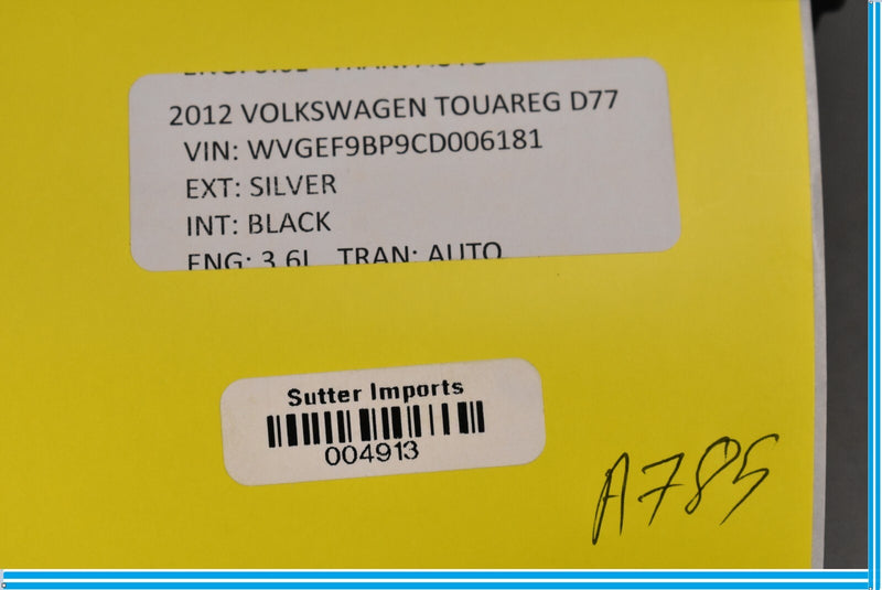 Load image into Gallery viewer, 11-18 Volkswagen VW Touareg Backrest Release Control Module Unit ECU Oem
