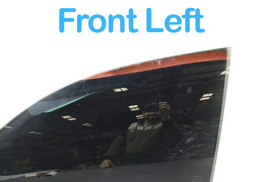 07-17 Lexus LS460 LS600h Front Left Driver Side Door Window Glass 6810250202 OEM