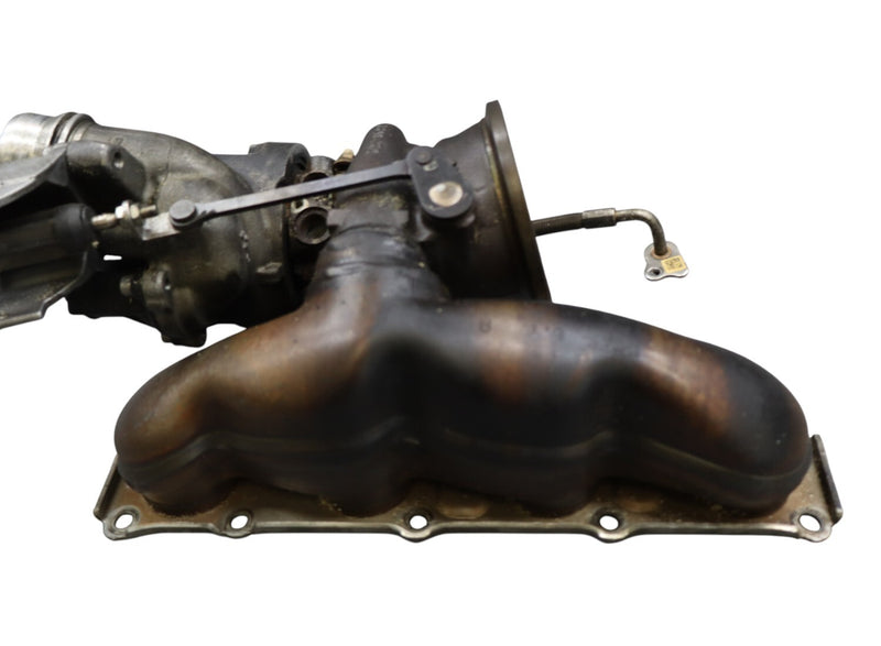 Load image into Gallery viewer, 13-16 BMW 320i XDRIVE Engine Turbo Turbocharger W/ Manifold 4947714010 Oem
