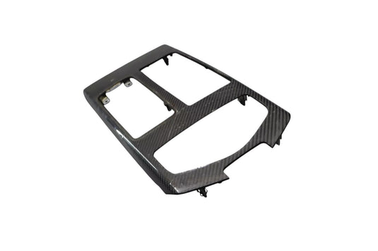 14-17 Maserati Quattroporte Front Center Console Cover Trim Carbon 670021478 Oem