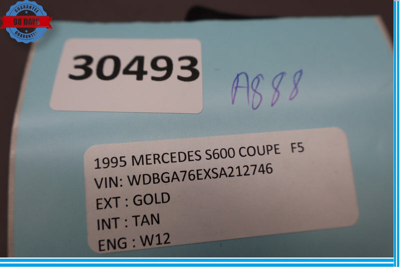 Load image into Gallery viewer, 92-99 Mercedes W140 S600 S500 Coupe Rear Window Regulator Control Switch Oem
