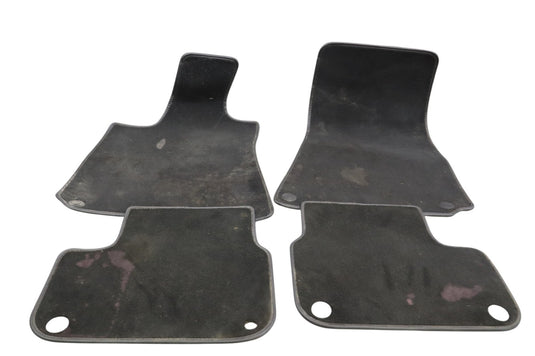 14-17 Maserati Ghibli Front Rear Floor Carpet Mats 4PC Black 673004328 Oem
