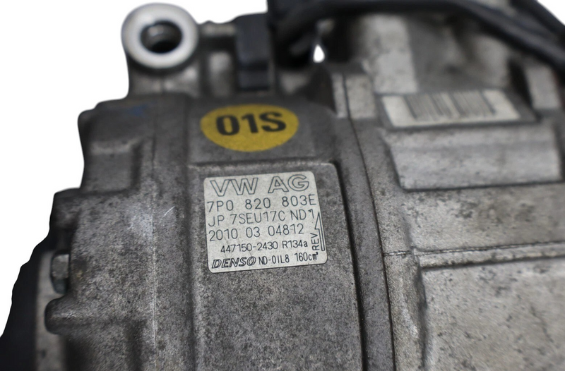 Load image into Gallery viewer, 11-15 Volkswagen VW Touareg A/C Air Conditioning Compressor Clutch 7P0820803 Oem
