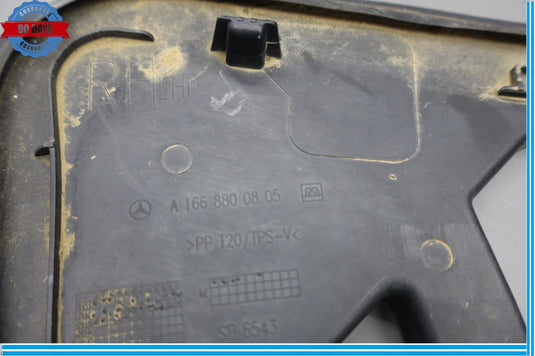 12-15 Mercedes GL450 X166 Front Right Passenger Side Under Hood Cover Panel Oem