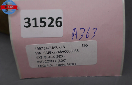 1997 Jaguar XK8 X100 Body Control Processor Module ECM BCM LJA2500AG OEM