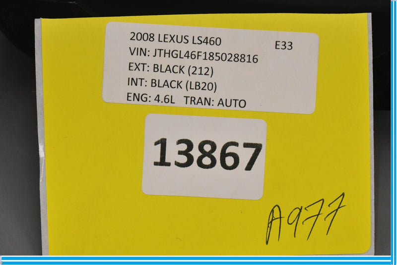 Load image into Gallery viewer, 07-12 Lexus Ls460 Steering Column Upper Trim Cover Panel Black Oem
