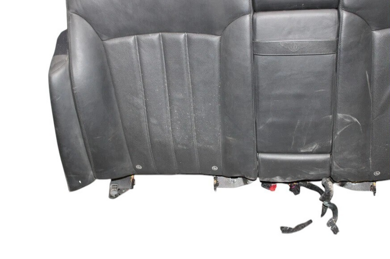 Load image into Gallery viewer, 06-12 Bentley Continental Rear Side Top Upper Seat Cushion Assembly Black OEM
