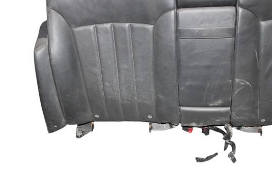 06-12 Bentley Continental Rear Side Top Upper Seat Cushion Assembly Black OEM