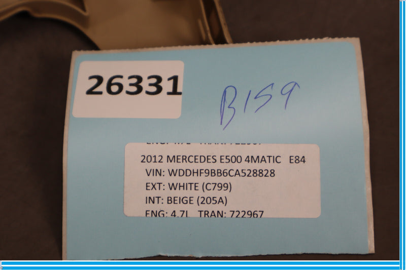 Load image into Gallery viewer, 10-18 Mercedes E350 E500 Front Right Side Seat Outer Trim Cover Panel Oem

