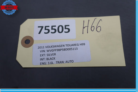 11-17 Volkswagen Touareg VW Front Right Side Center A Pillar Trim Panel Oem