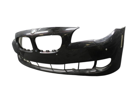 11-13 BMW 528i 535i  550i xDrive Front Bumper Cover Panel Assembly Black OEM