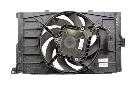 14-21 BMW i3 I01 Hybrid Engine Radiator Cooling Fan Motor Shroud W/ Blade Oem