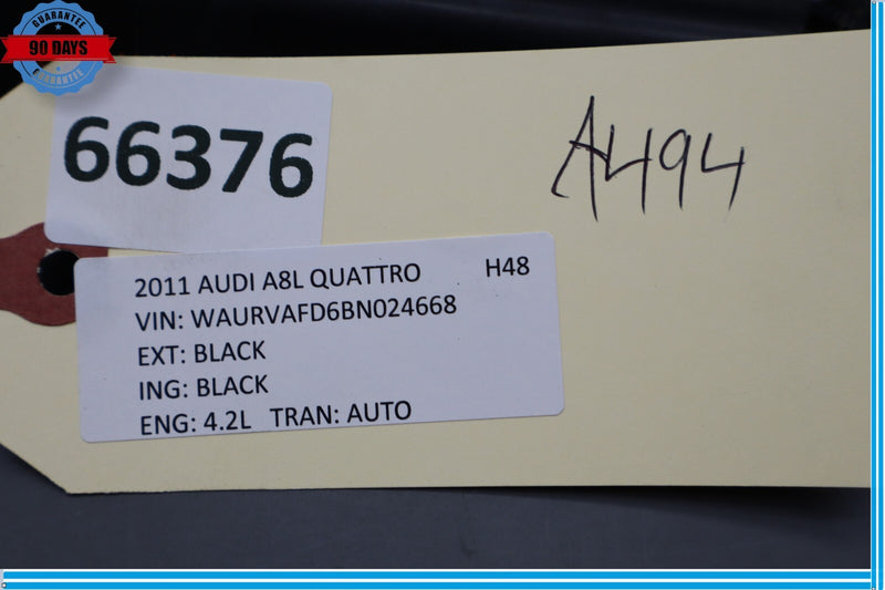 Load image into Gallery viewer, 11-14 Audi A8 Quattro Rear Right Side Tail Light Outer Trim Cover Black Oem
